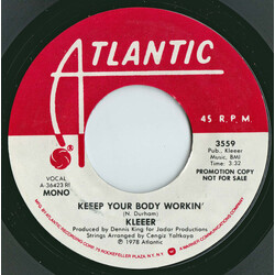 Kleeer Keeep Your Body Workin' USED VINYL 7INCH 45 RPM PROMO