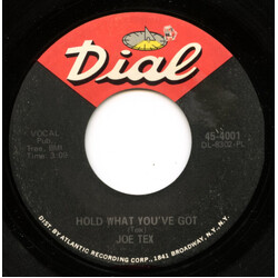 Joe Tex Hold What You've Got / Fresh Out Of Tears USED VINYL 7INCH 45 RPM SINGLE REPRESS