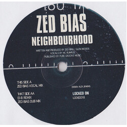 Zed Bias Neighbourhood USED VINYL 12INCH 33 S RPM 45 RPM