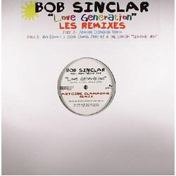 Bob Sinclar / Gary "Nesta" Pine Love Generation (Les Remixes) USED VINYL 12INCH 33 S RPM