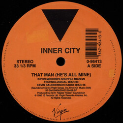 Inner City That Man (He's All Mine) USED VINYL 12INCH 33 S RPM