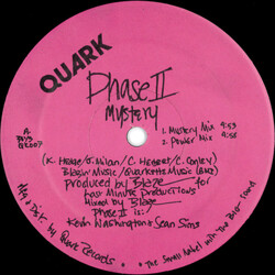 Phase II Mystery USED VINYL 12INCH 33 S RPM