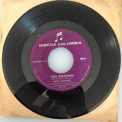 Cuco Sanchez La Rosa de Oro / Tres Corazones USED VINYL 7INCH 45 RPM
