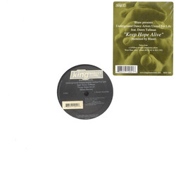 Blaze / Underground Dance Artists United For Life / Dawn Tallman Keep Hope Alive USED VINYL 12INCH 33 S RPM 45 RPM