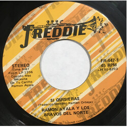 Los Bravos del Norte de Ramón Ayala Si Quisieras / La Enorme Distancia USED VINYL 7INCH 45 RPM STEREO