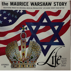 K. Newell Dayley / Pat Davis (17) The Maurice Warshaw Story - Life More Sweet Than Bitter Vinyl LP USED