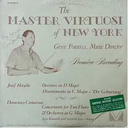 The Master Virtuosi Of New York / Gene Forrell / Joseph Haydn / Domenico Cimarosa / Jayn Rosenfeld / Gerardo Levy The Master Vurtuosi Of New York Viny
