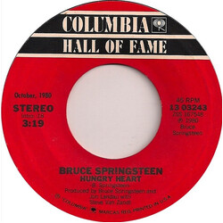 Bruce Springsteen Hungry Heart / Fade Away USED VINYL 7INCH 45 RPM SINGLE REISSUE