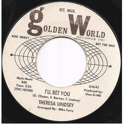 Theresa Lindsey I'll Bet You / Daddy-O USED VINYL 7INCH 45 RPM PROMO