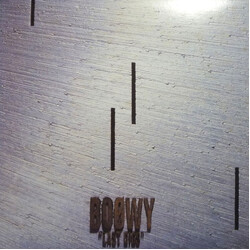 Boøwy Last Gigs Vinyl LP USED