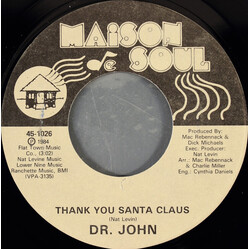 Dr. John Thank You Santa Claus USED VINYL 7INCH 45 RPM