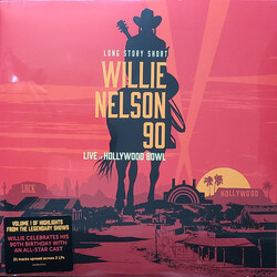 Various Long Story Short: Willie Nelson 90: Live at the Hollywood Bowl Vinyl LP USED