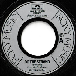 Roxy Music Do The Strand / Editions Of You USED VINYL 7INCH 45 RPM SINGLE