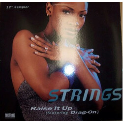 Strings / Drag-On Raise It Up USED VINYL 12INCH 33 S RPM PROMO SAMPLER