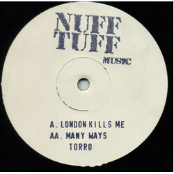 MC Torro London Kills Me / Many Ways USED VINYL 12INCH WHITE LABEL