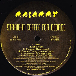 Straight Coffee For George Straight Coffee For George Vinyl LP USED