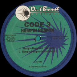 Code 3 (4) Humpin Bumpin USED VINYL 12INCH PROMO 33 S RPM