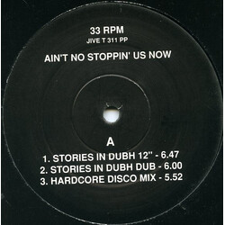 Mike Davis Ain't No Stopping Us Now USED VINYL 12INCH 33 S RPM PROMO