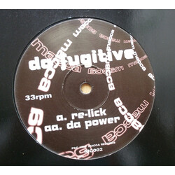 Da Fugitive Re-Lick / Da Power USED VINYL 12INCH 33 S RPM
