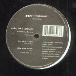 Crispin J. Glover Something For The Weekend USED VINYL 12INCH