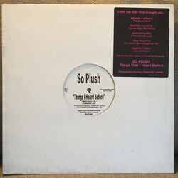 So Plush Things I Heard Before USED VINYL 12INCH PROMO