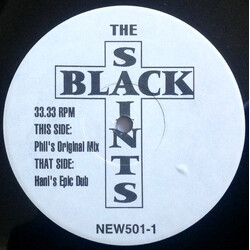 The Black Saints The First Day (Part 1) USED VINYL 12INCH 33 S RPM PROMO