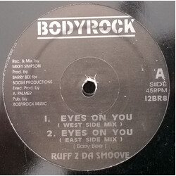 Ruff 2 Da Smoove Eyes On You USED VINYL 12INCH 33 S RPM