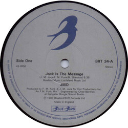 JMO Jack Is The Message USED VINYL 12INCH 45 RPM
