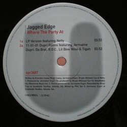 Jagged Edge (2) Where The Party At USED VINYL 12INCH PROMO