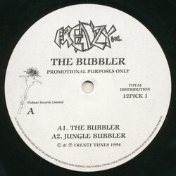 Frenzy Inc. The Bubbler USED VINYL 12INCH PROMO 45 RPM
