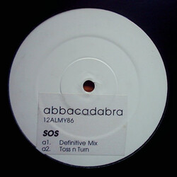 Abbacadabra SOS USED VINYL 12INCH WHITE LABEL 33 S RPM