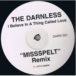 The Darkness I Believe In A Thing Called Love USED VINYL 12INCH UNOFFICIAL RELEASE SINGLE SIDED