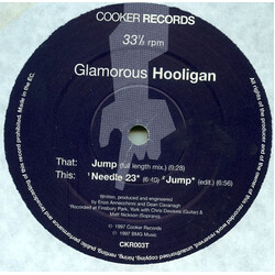 Glamorous Hooligan Jump USED VINYL 12INCH 33 S RPM