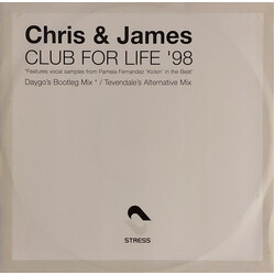 Chris & James Club For Life '98 USED VINYL 12INCH 33 S RPM