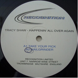 Tracy Shaw Happenin' All Over Again USED VINYL 12INCH