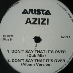 Azizi Don't Say That It's Over USED VINYL 12INCH 45 RPM