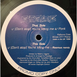 Fuselage Ponk Ruck USED VINYL 12INCH PROMO