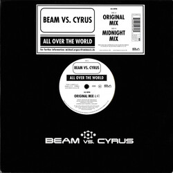 Beam Vs. Cyrus All Over The World USED VINYL 12INCH 45 RPM ETCHED STEREO