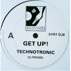 Technotronic Get Up! USED VINYL 12INCH PROMO