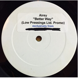 Airey Better Way USED VINYL 12INCH 33 S RPM PROMO WHITE LABEL
