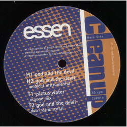 Essen God And The Devil USED VINYL 12INCH 33 S RPM SINGLE