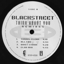 Blackstreet Think About You (Remixes) USED VINYL 12INCH PROMO
