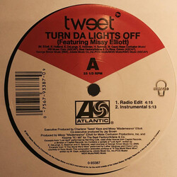Tweet / Missy Elliott Turn Da Lights Off USED VINYL 12INCH 33 S RPM