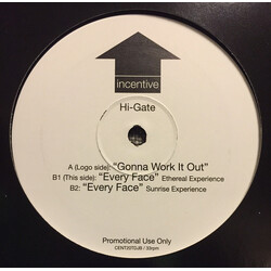 Hi-Gate Gonna Work It Out / Every Face USED VINYL 12INCH PROMO