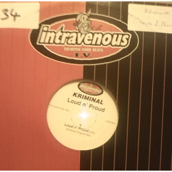 Kriminal Loud n' Proud USED VINYL 12INCH PROMO