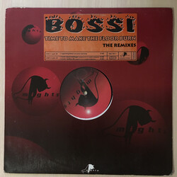 Bossi Time To Make The Floor Burn (The Remixes) USED VINYL 12INCH