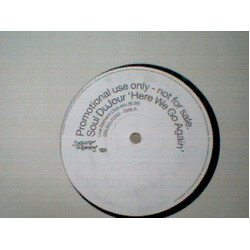 Soul DuJour Here We Go Again USED VINYL 12INCH PROMO