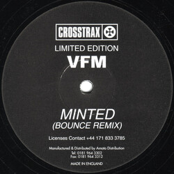 VFM Minted USED VINYL 12INCH 45 RPM LIMITED EDITION
