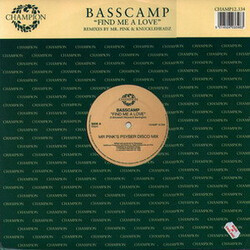 Basscamp Find Me A Love USED VINYL 12INCH 33 S RPM