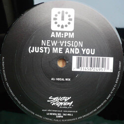 New Vision (Just) Me And You USED VINYL 12INCH SINGLE SIDED PROMO 45 RPM